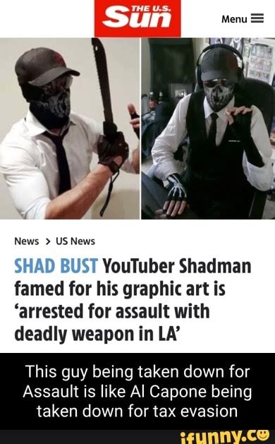 theshadman|Shadman Arrested For Assault